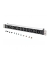 Digitus 1U Aluminum Pdu, Rackmountable, 9 X C13 10 A, 230 V Ac, 50/60 Hz, Iec C14 Inlet, A Fuse (DN95429) - nr 14