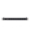 Digitus 1U Aluminum Pdu, Rackmountable, 9 X C13 10 A, 230 V Ac, 50/60 Hz, Iec C14 Inlet, A Fuse (DN95429) - nr 2