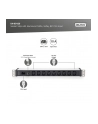 Digitus 1U Aluminum Pdu, Rackmountable, 9 X C13 10 A, 230 V Ac, 50/60 Hz, Iec C14 Inlet, A Fuse (DN95429) - nr 9