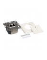 Logilink Cat.6A Wall Outlet 2 X Rj45 Shielded With Backbox Pure White (NP0124) - nr 26