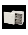 Logilink Cat.6A Wall Outlet 2 X Rj45 Shielded With Backbox Pure White (NP0124) - nr 29