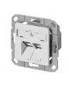 Unbekannt Btr Netcom 130C381102 I Gniazdko Rj 45 Białe Gniazda Wtykowe (Rj 6A Białe) - nr 1