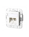 Unbekannt Btr Netcom 130C381102 I Gniazdko Rj 45 Białe Gniazda Wtykowe (Rj 6A Białe) - nr 2