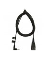 Jabra Kabel QD na 2,5mm, wtyk pod kątem, spiralny, długośc 0,5m-2,0m, Przykładowo dla Panaso (8800-01-46) - nr 1