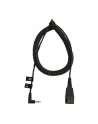 Jabra Kabel QD na 2,5mm, wtyk pod kątem, spiralny, długośc 0,5m-2,0m, Przykładowo dla Panaso (8800-01-46) - nr 2