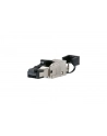 METZ CONNECT BTR C6A RJ45 FIELD PLUG PRO, 1 SZTUKA, 130E405032-E CZARNO, SREBRNY (130E405032E) - nr 1