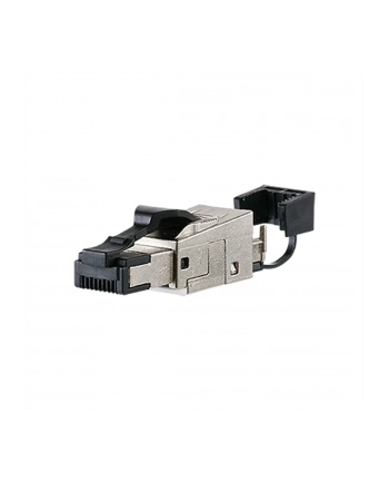METZ CONNECT BTR C6A RJ45 FIELD PLUG PRO, 1 SZTUKA, 130E405032-E CZARNO, SREBRNY (130E405032E)
