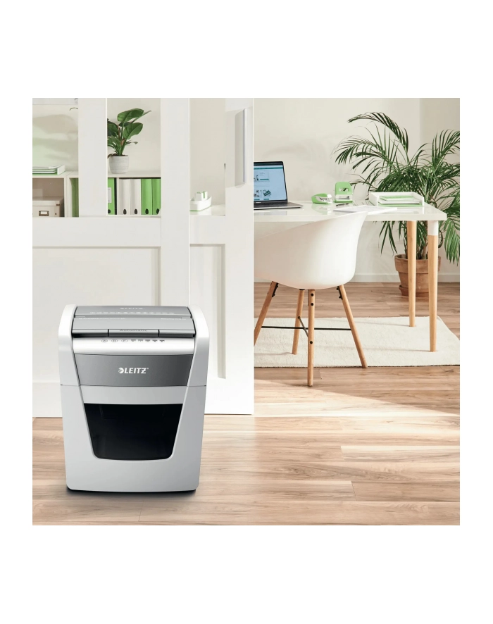 Leitz Niszczarka Automatyczna Iq Small Office 50 P-4 Arkuszy Pojemność Pojemnika 20L Kolor Biały (80350000) główny