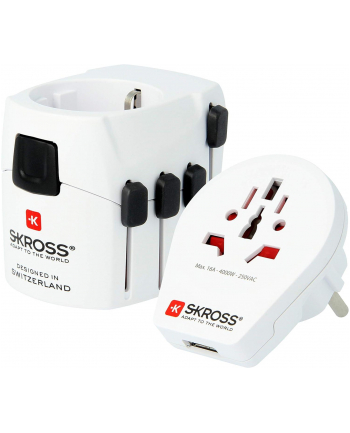 Skross Adapter podróżny PRO 1.302539 (Świat - Polska Świat) (1302539)