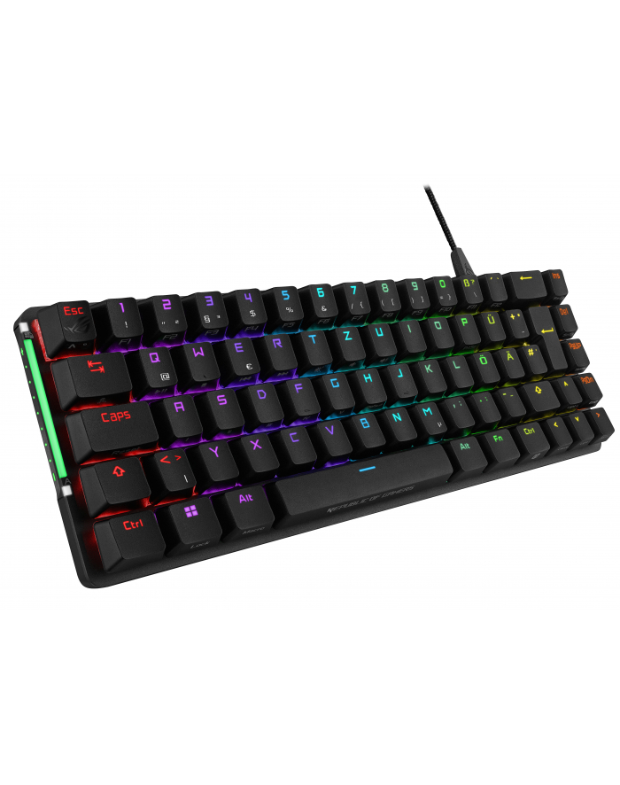 Asus ROG Falchion Ace Gaming Schwarz (90MP0346BKDA01) układ niemiecki DE / QWERTZ główny