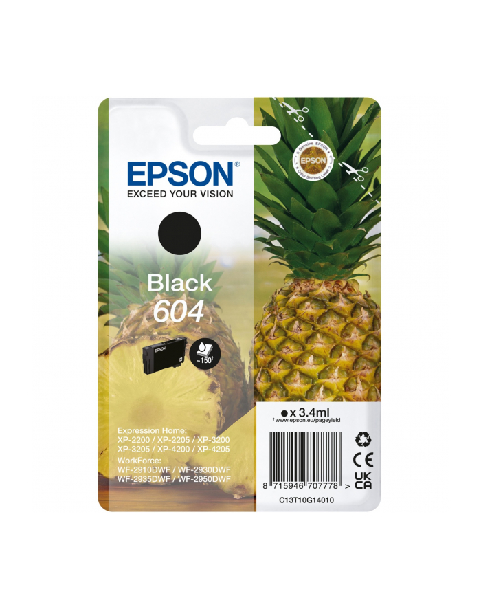 Epson 604 Czarny główny