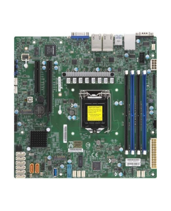Supermicro MBD-X11SCH-LN4F - Intel - LGA 1151 (Socket H4) - Intel® Core™ i3 - Intel® Xeon® - DDR4-SDRAM - DIMM - 2133,2400,2666 (MBDX11SCHLN4FB)