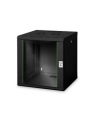 Digitus Szafa Sieciowa Wisząca Unique 19'' 12U Rack 600X600, Drzwi Szyba, Czarny, Niedzielona, Złożona, 100Kg (DN1912U66SW) - nr 8