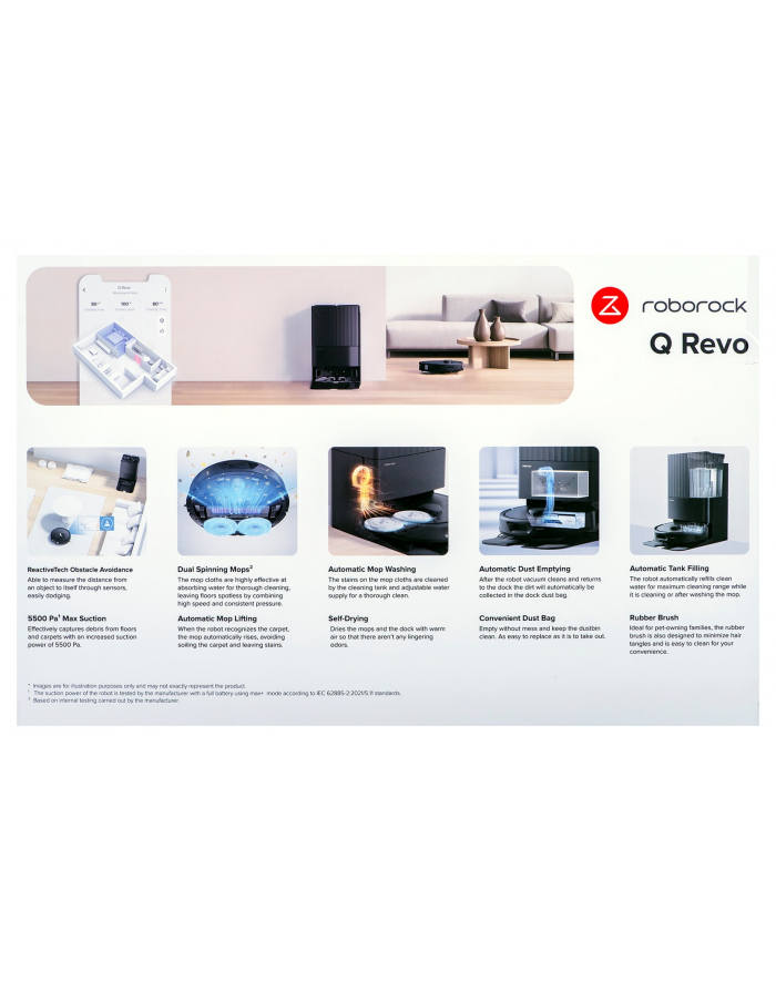 Roborock Q Revo Czarny QR52-00 główny