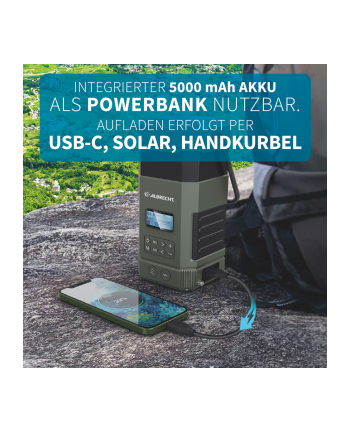 Radio alarmowe Powerbank Albrecht DR 114 FM/DAB+ (27912)