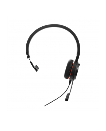 Jabra EVOLVE 20SE Mono MS USB-C leatherette ear cushion Przewodowy zestaw nagłowny na jedno ucho