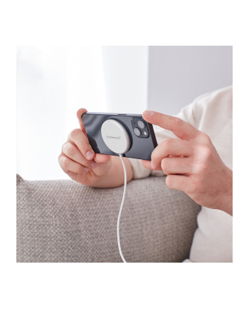 Intenso Magnetyczna ładowarka bezprzewodowa MW1 biała nr 1