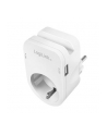 Logilink Pa0247 Adapter Gniazda Wtykowego Z 2 X Usb I Uchwytem Na Smartfon - nr 3