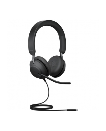 Jabra Evolve2 40 Se Przewodowy Stereofoniczny Zestaw Słuchawkowy Z Certyfikatem Uc Usb C