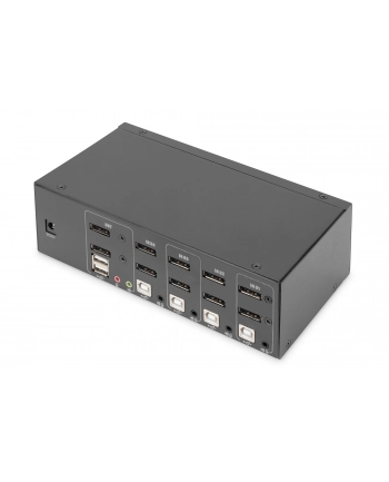 Digitus Przełącznik Kvm, Display-Port Ds-12882, Klawiatura, Usb, 1920 X 1080 Pixel, 1200 1280 1440 2560 10 (DS12882) nr 1