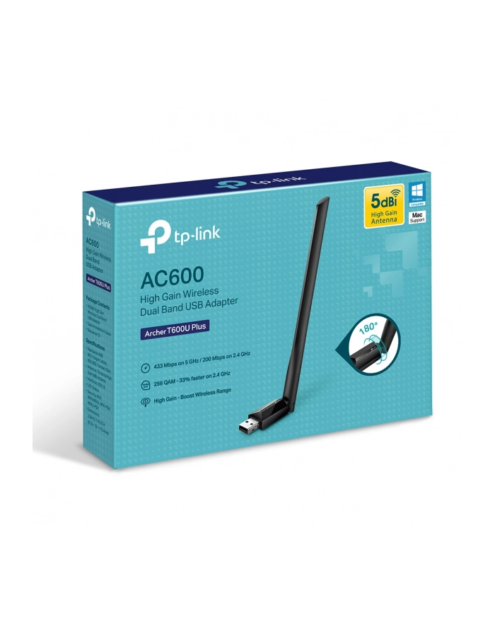 Tp-Link Ac600 - Usb 2.0 Wlan 600 Mbit S (ARCHERT600UPLUS) główny