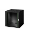 Digitus Szafa Sieciowa Wisząca Unique 19'' 12U Rack 600X600, Drzwi Szyba, Czarny, Niedzielona, Złożona, 100Kg (DN1912U66SW) - nr 10