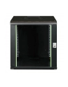 Digitus Szafa Sieciowa Wisząca Unique 19'' 12U Rack 600X600, Drzwi Szyba, Czarny, Niedzielona, Złożona, 100Kg (DN1912U66SW) - nr 13