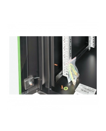 Digitus Szafa Sieciowa Wisząca Unique 19'' 12U Rack 600X600, Drzwi Szyba, Czarny, Niedzielona, Złożona, 100Kg (DN1912U66SW) nr 1