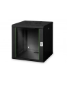 Digitus Szafa Sieciowa Wisząca Unique 19'' 12U Rack 600X600, Drzwi Szyba, Czarny, Niedzielona, Złożona, 100Kg (DN1912U66SW) - nr 1