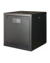 Digitus Szafa Sieciowa Wisząca Unique 19'' 12U Rack 600X600, Drzwi Szyba, Czarny, Niedzielona, Złożona, 100Kg (DN1912U66SW) - nr 21
