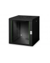 Digitus Szafa Sieciowa Wisząca Unique 19'' 12U Rack 600X600, Drzwi Szyba, Czarny, Niedzielona, Złożona, 100Kg (DN1912U66SW) - nr 7