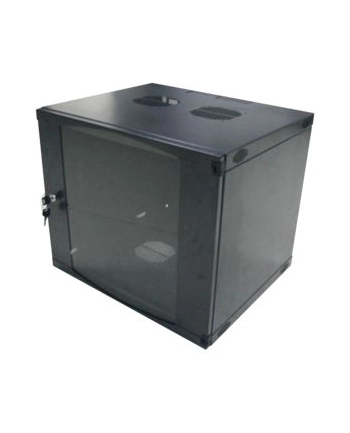 Logilink - Wall Mounted Rack 50 Kg Black Steel 650 Mm 450 (W12F64B) nr 2