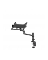 NEOMOUNTS BY NEWSTAR Laptop Desk Mount 11-17inch clamp+grommet 1 screen Black - nr 19