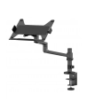 NEOMOUNTS BY NEWSTAR Laptop Desk Mount 11-17inch clamp+grommet 1 screen Black - nr 36