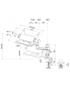 NEOMOUNTS BY NEWSTAR Laptop Desk Mount 11-17inch clamp+grommet 1 screen Black - nr 42