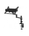 NEOMOUNTS BY NEWSTAR Laptop Desk Mount 11-17inch clamp+grommet 1 screen Black - nr 44