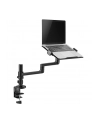 NEOMOUNTS BY NEWSTAR Laptop Desk Mount 11-17inch clamp+grommet 1 screen Black - nr 49