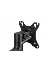 NEOMOUNTS BY NEWSTAR Laptop + Screen Desk Mount 17-27inch clamp+grommet 1 screen Black - nr 25