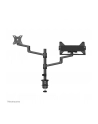 NEOMOUNTS BY NEWSTAR Laptop + Screen Desk Mount 17-27inch clamp+grommet 1 screen Black - nr 2