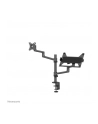 NEOMOUNTS BY NEWSTAR Laptop + Screen Desk Mount 17-27inch clamp+grommet 1 screen Black - nr 51
