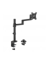 NEOMOUNTS BY NEWSTAR Screen Desk Mount 17-27inch clamp+grommet 1 screen Black - nr 22