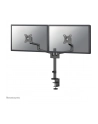 NEOMOUNTS BY NEWSTAR Screen Desk Mount 17-27inch clamp+grommet 2 screens Black - nr 33