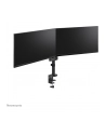 NEOMOUNTS BY NEWSTAR Screen Desk Mount 17-27inch clamp+grommet 2 screens Black - nr 35