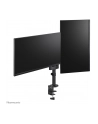 NEOMOUNTS BY NEWSTAR Screen Desk Mount 17-27inch clamp+grommet 2 screens Black - nr 36