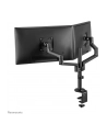 NEOMOUNTS BY NEWSTAR Screen Desk Mount 17-27inch clamp+grommet 2 screens Black - nr 37