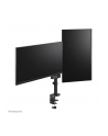 NEOMOUNTS BY NEWSTAR Screen Desk Mount 17-27inch clamp+grommet 2 screens Black - nr 42