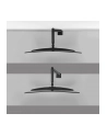 NEOMOUNTS BY NEWSTAR Desk Mount 1 Ultra Wide Curved screen top fix clamp ' grommet - nr 11