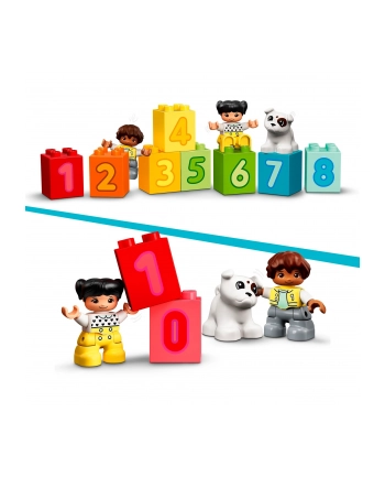 LEGO DUPLO 1,5+ Pociąg z cyferkami-nauka l...10954