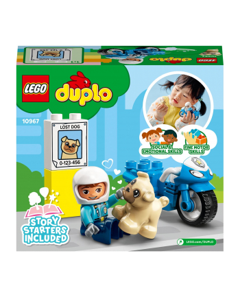 LEGO DUPLO 2+ Motocykl policyjny V29 10967