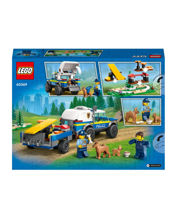 LEGO CITY 5+ Szkolenie psów polic.w terenie 60369